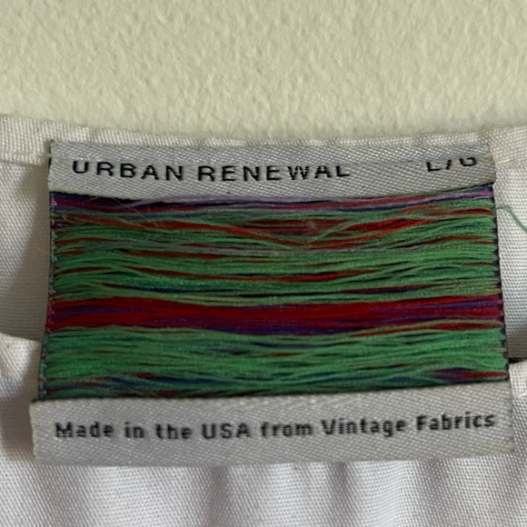 Urban Renewal Remnants Long Sleeve Tiered Poplin Mini Dress - Picture 11 of 11